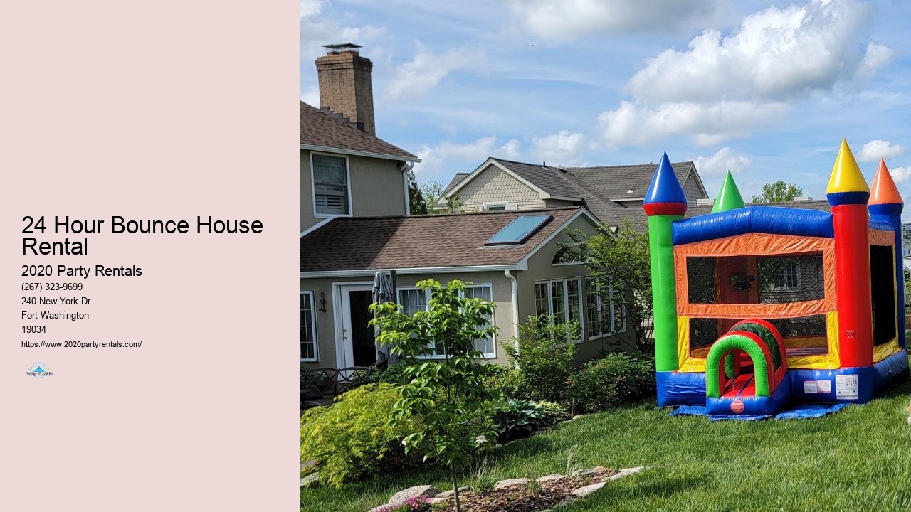 Bounce House Rentals Price