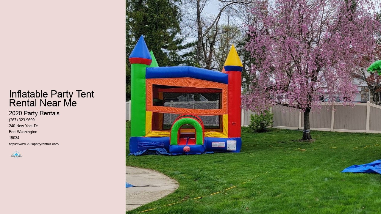 24 Hour Bounce House Rental