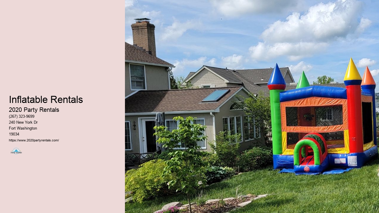 Bounce House Rentals Price