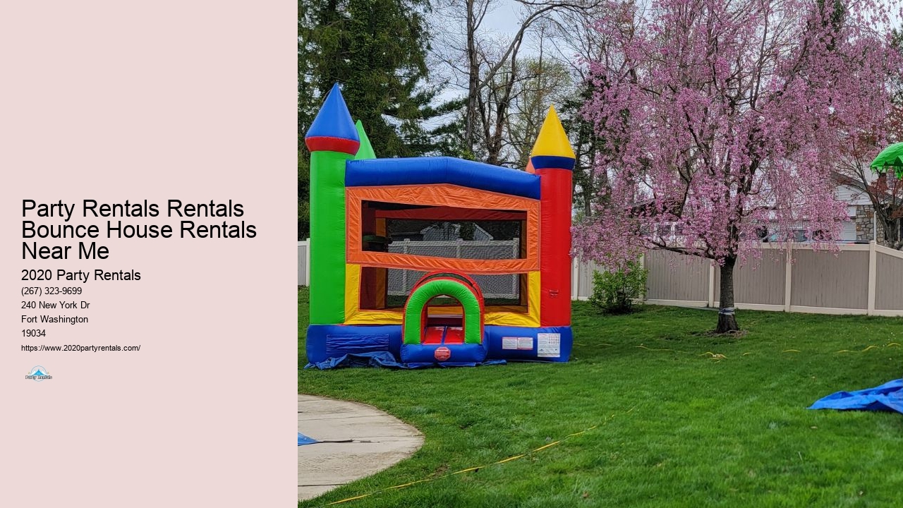 Bounce House Rentals Same Day